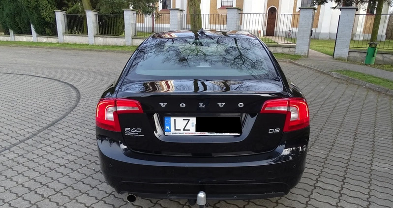 Volvo S60 cena 44900 przebieg: 207000, rok produkcji 2014 z Elbląg małe 232